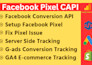 fix or setup meta pixel facebook conversion API,tik tok events setup by GTM